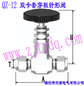 QZ-12 �p���״�������yQZ-12 Double-collet Wall-separting Needle Valve